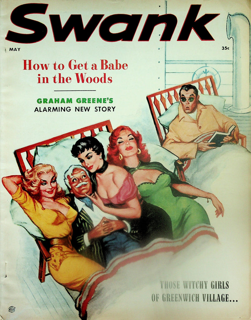 Swank Magazine  The Discovery Of Beautiful Anna Filipi  May 1957      120625lmp