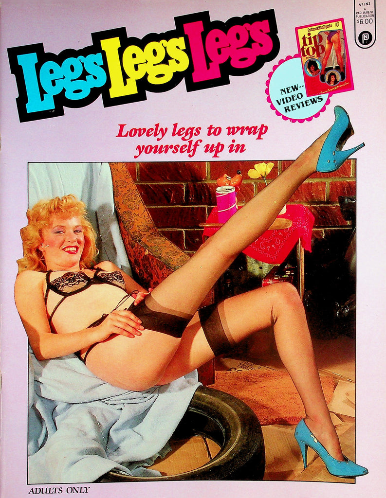 Legs Legs Legs Magazine  Covergirl Long & Lovely Sandi  vol.4 #3  1987  Parliament Publication   031726lmp2
