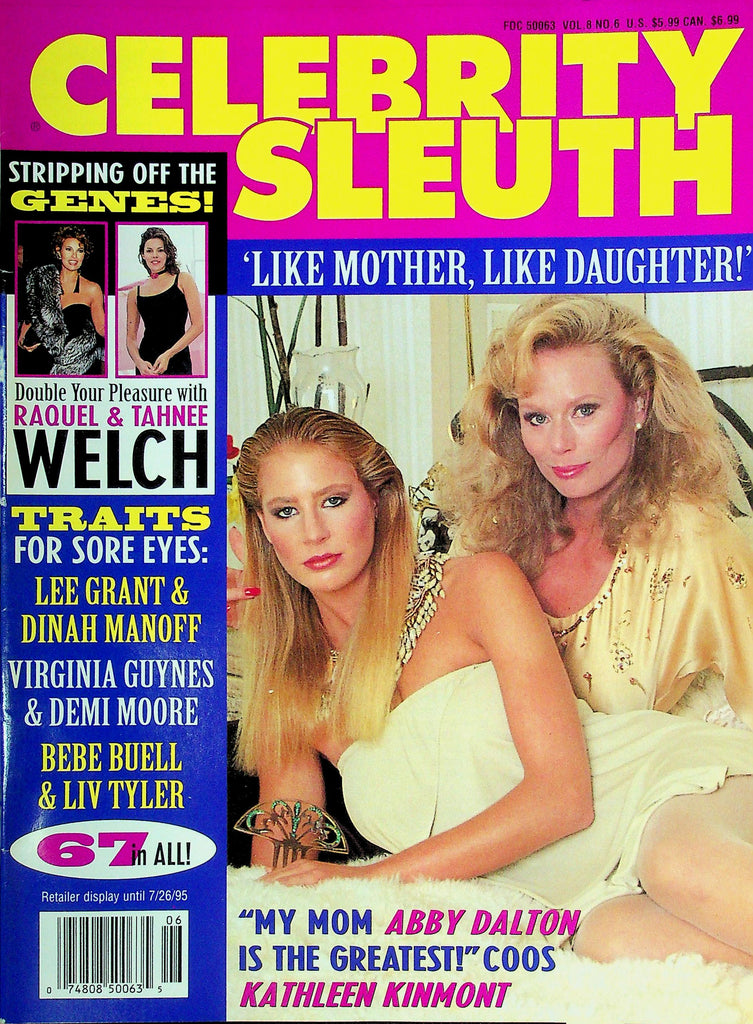 Celebrity Sleuth Magazine Abby Dalton & Kathleen Kinmont Vol.8 No.6 031425RP