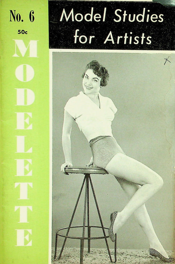 Modelette Digest  Nude Model Studies For Artists   #6  1960's   013126lmp
