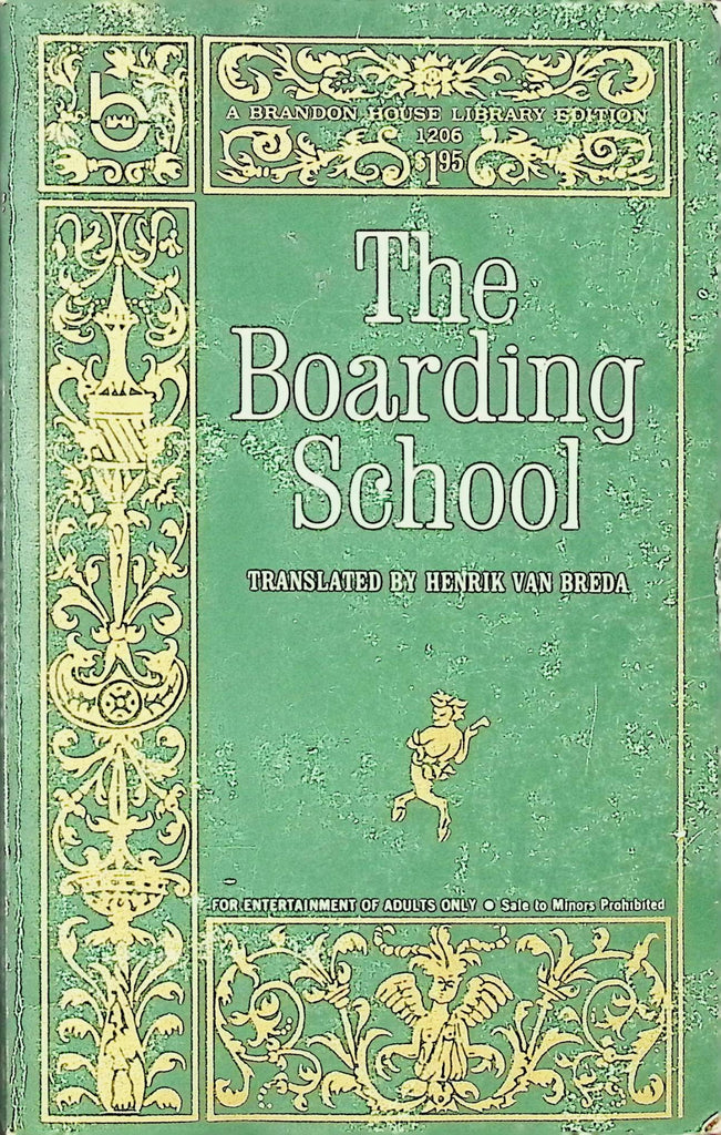 18+ The Boarding School Translated by Henrik Van Breda Brandon House Library Edition 1206 1970 Adult Paperback Novel-082724AMP