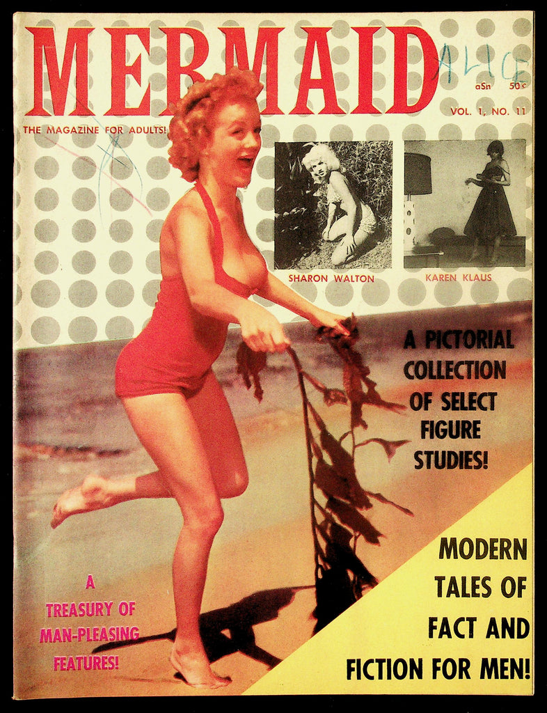 Mermaid Adult Magazine V1, #11 1959 Sharon Walton & Karen Klaus 083126hrp-70