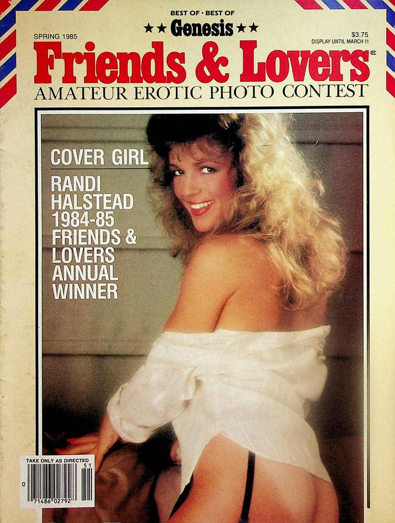 Genesis Friends & Lovers Amateur Photo Contest Magazine  Covergirl Randi Halstead  Spring 1985   090623lm-p
