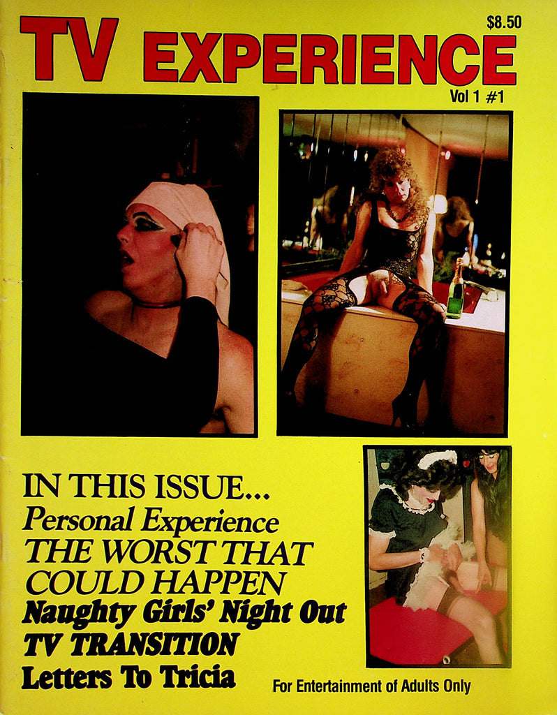 TV Experience Tranny Magazine  Naughty Girls' Night Out  vol.1 #1  1990 Esoteric Press  122623lm-p