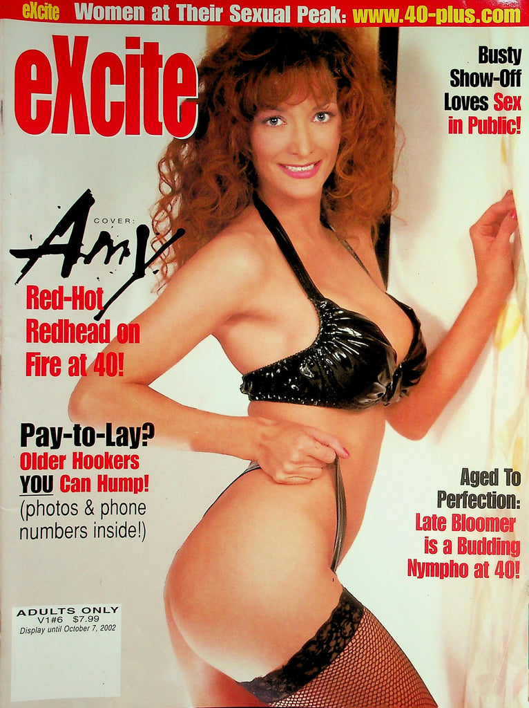 eXcite Magazine  Coverbabe Red-Hot Amy vol.1 #6  2002     043026lmp