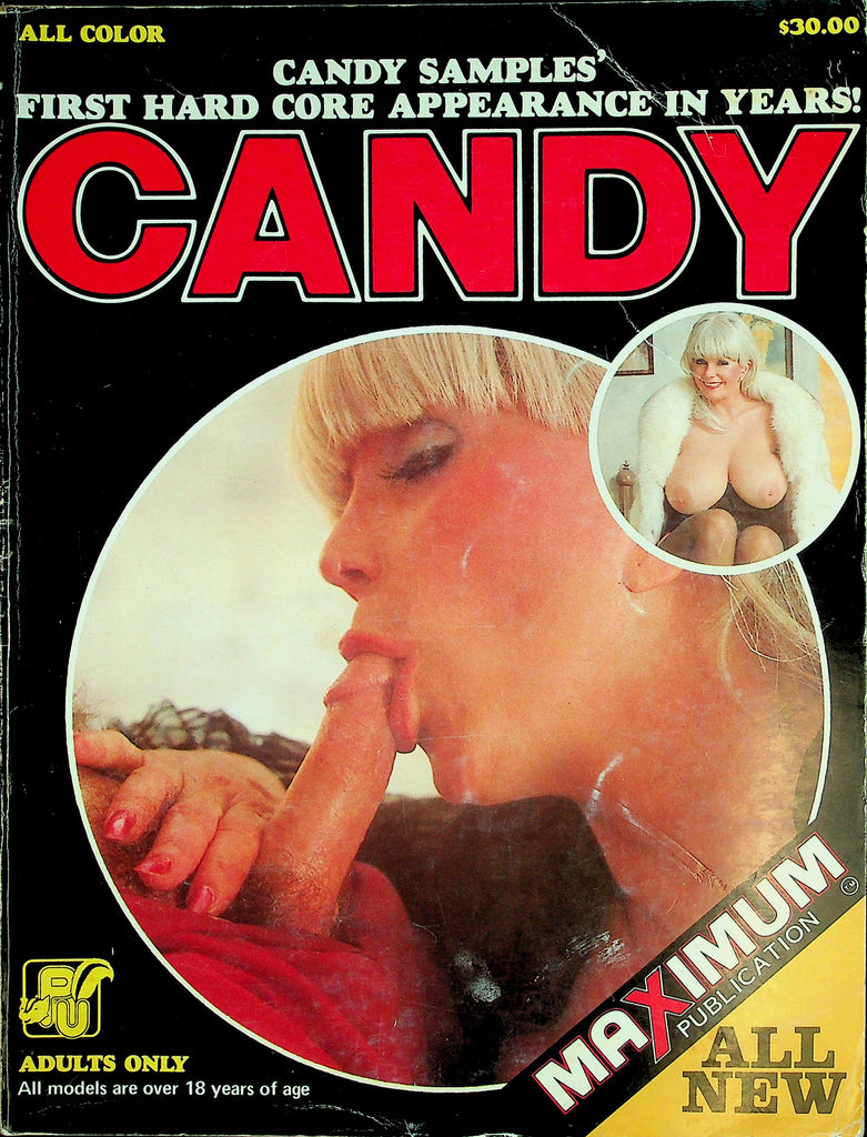 Candy Magazine  Candy Samples' First Hard Core Appearance in Years!  #1  1980's    052226lmp-GSC
