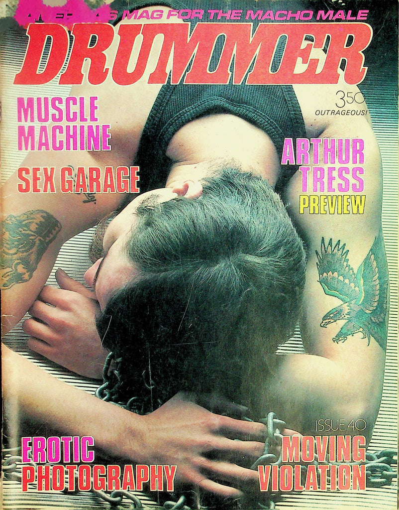 Drummer Gay Magazine  Muscle Machine / Sex Garage  #40 1980    101726lmp-GSC