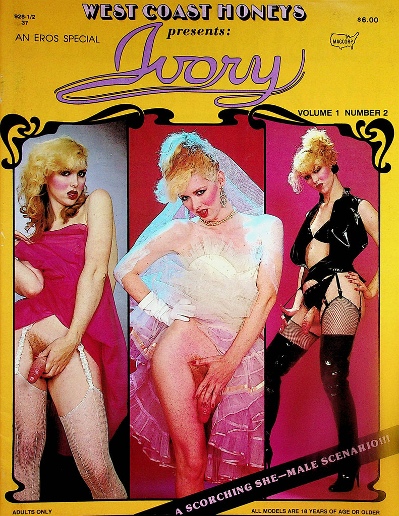 Ivory  Magazine  She-Male Sensation  vol.1 #2  1983 Magcorp   121523lm-p