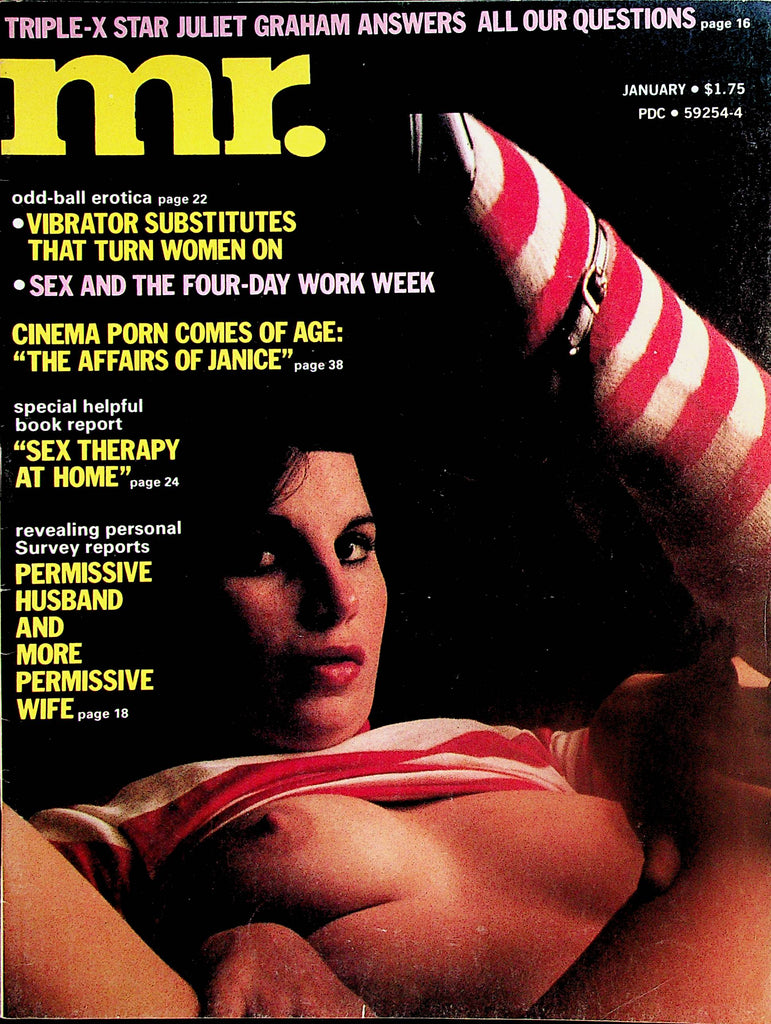 Mr. Magazine   Cover and Centerfold Girl Teresa  January 1977  090324lm-p