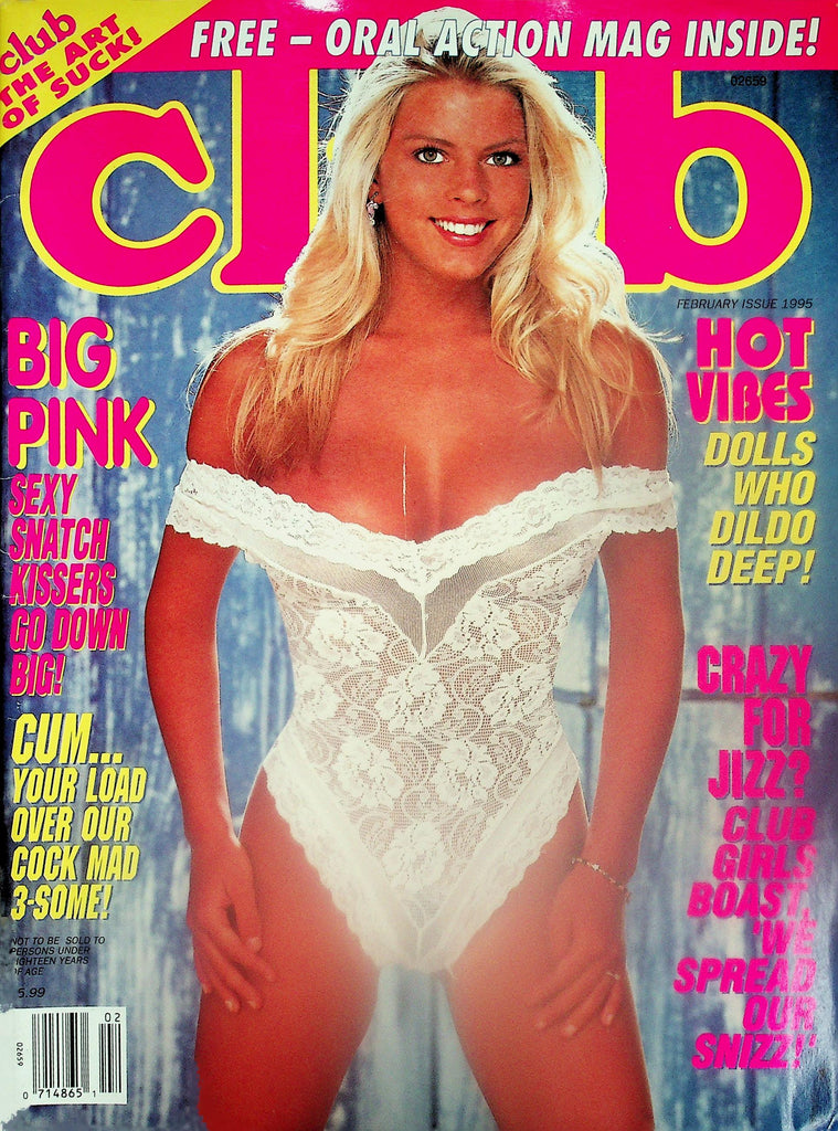 Club Magazine   Centerfold Lisa Anne / with Oral Action Mag!  February 1995     110825lm-p