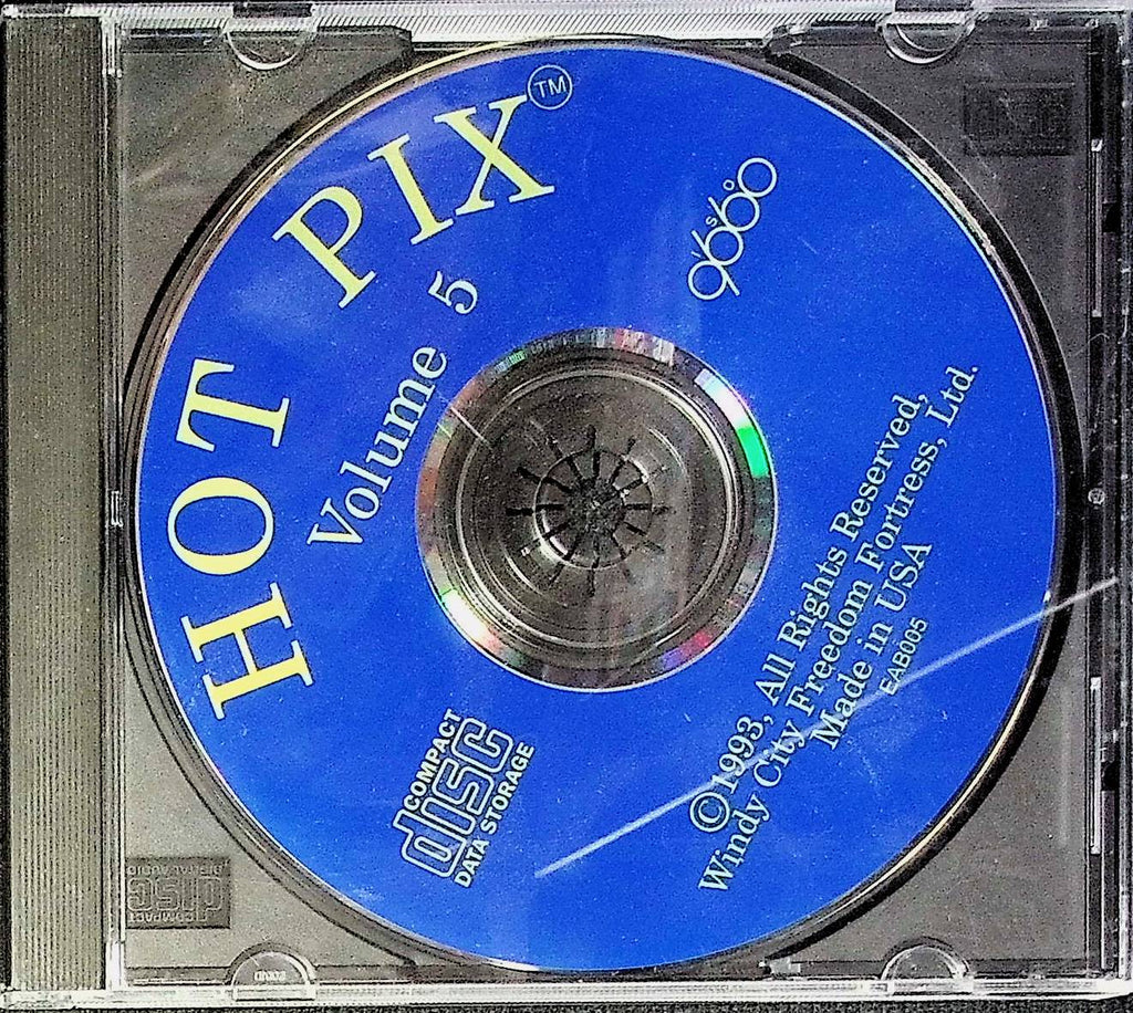 Hot Pix Vol.5 CD Data Storage 1993 Windy City Freedom Fortress 050224tsdvd