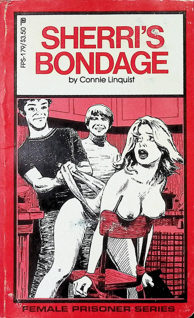 Sherri's Bondage by Connie Linquist FPS-179 1982 Female Prisoner Series Adult Paperback Novel -111824AMP