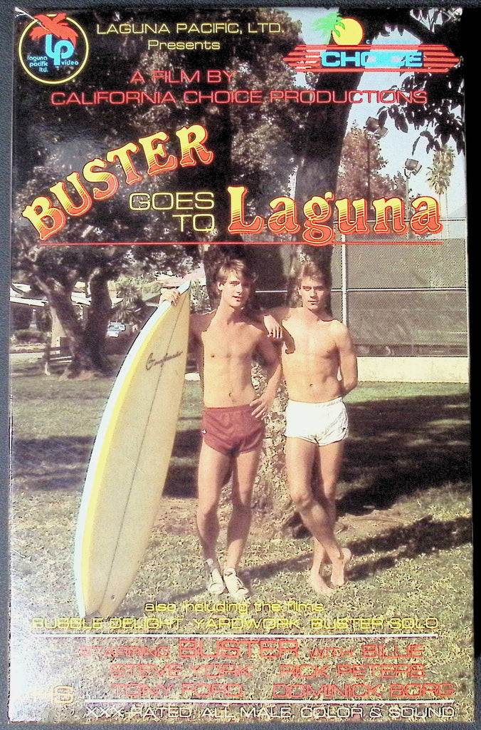 Buster Goes To Laguna Laguna Pacific, Ltd. Gay VHS 101824JKVHS2