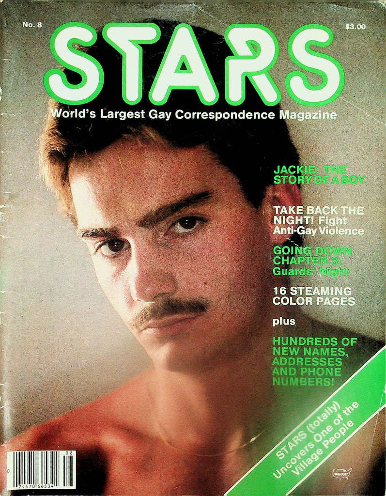 Stars Gay Magazine  Cover Guy Wayne  #8  1981 Magcorp  072425lm-p