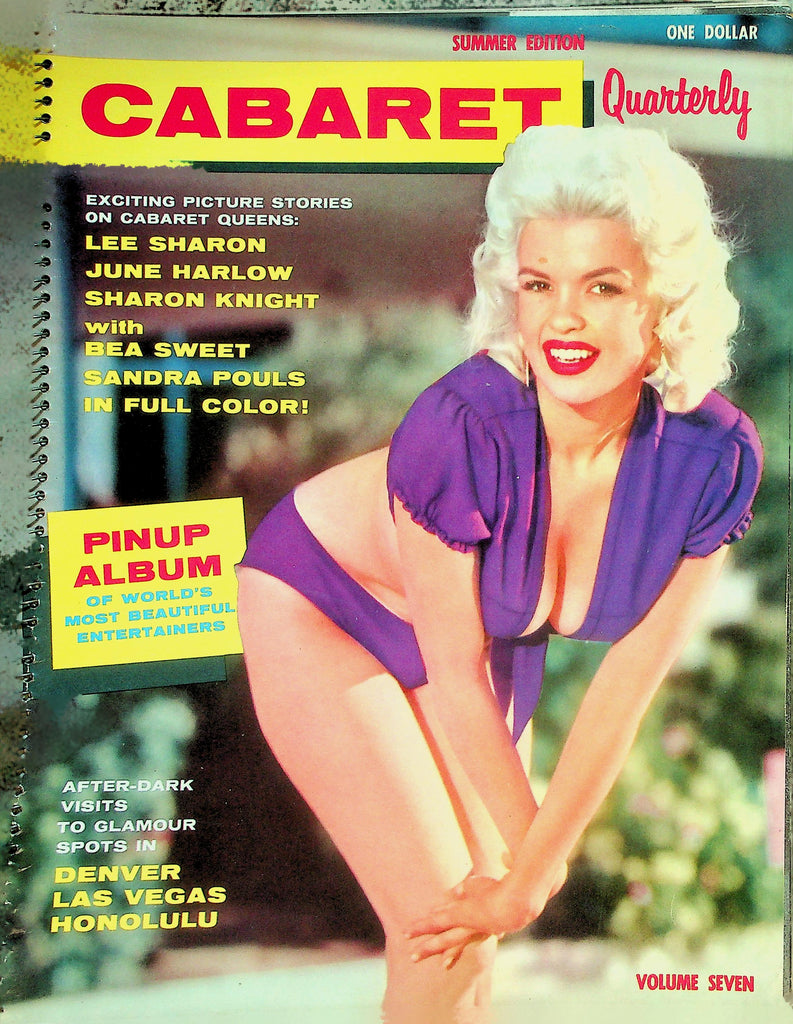Cabaret Quarterly Magazine  Cover: Jayne Mansfield / Most Beautiful Show Girls  Summer 1956   060326lmp-GSC