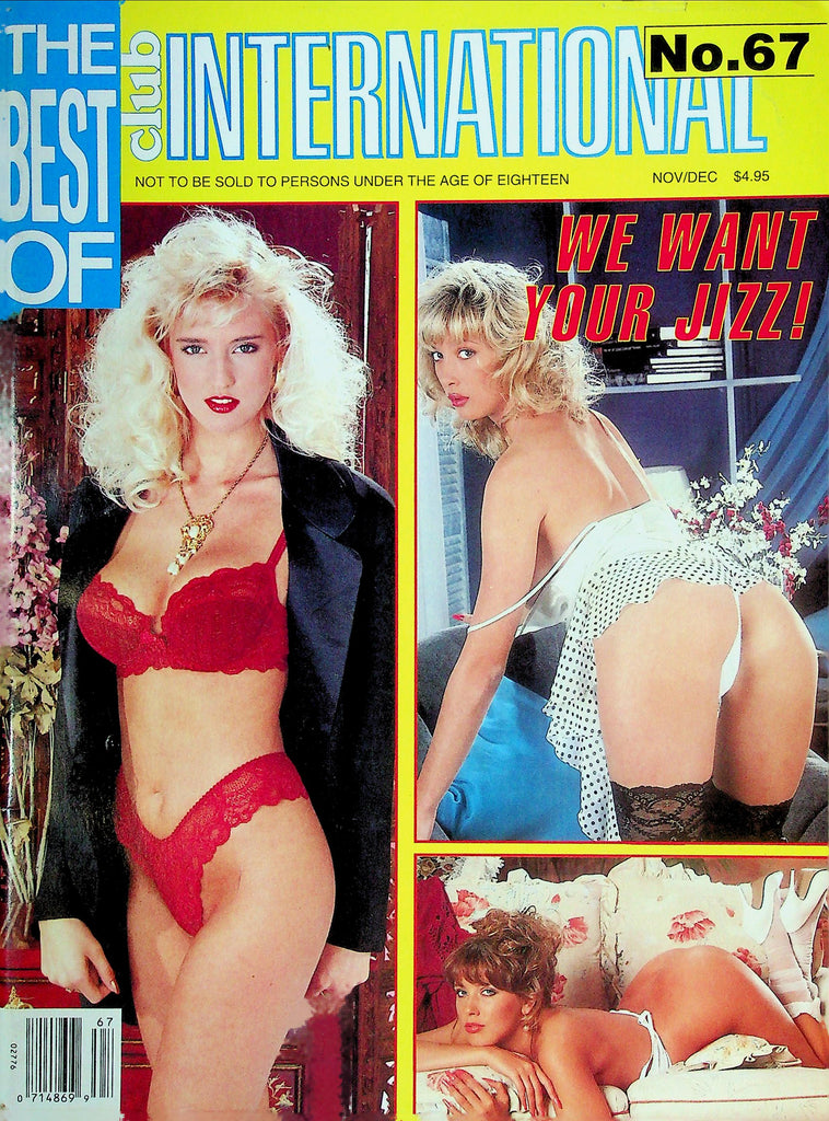 The Best Of Club International Magazine Ft. Laura & Kelvin November/December 1992 No.67 021725RP