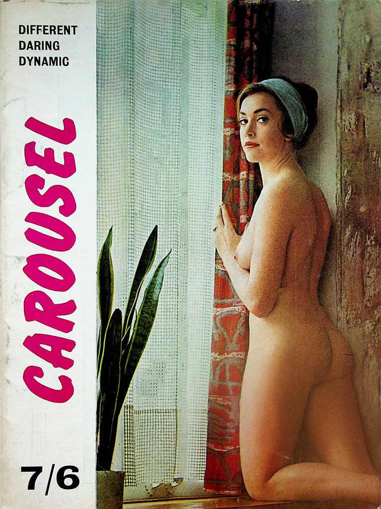 Carousel  Magazine    Covergirl Lilly Hendt /  Beautiful Nude Models  1960's     073024lm-p