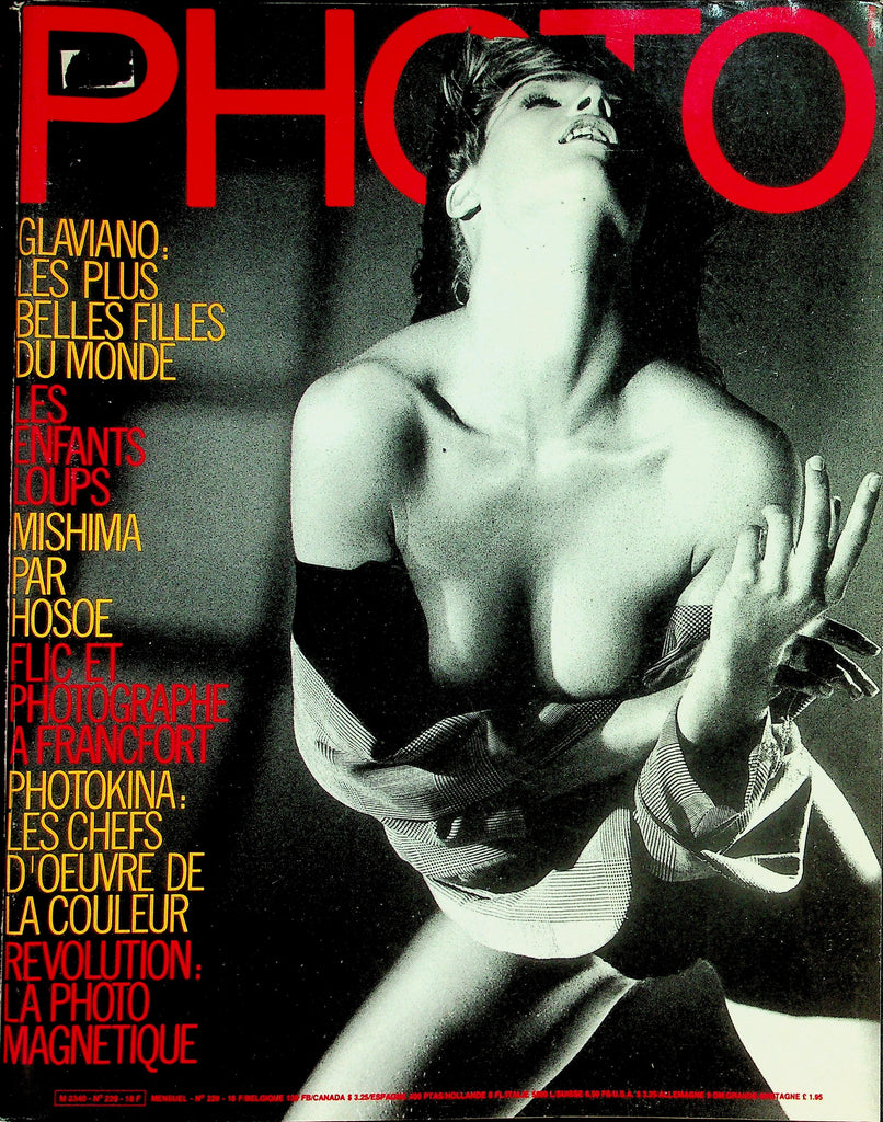 Photo French International Magazine    #229  October 1986   062626lmp-GSC