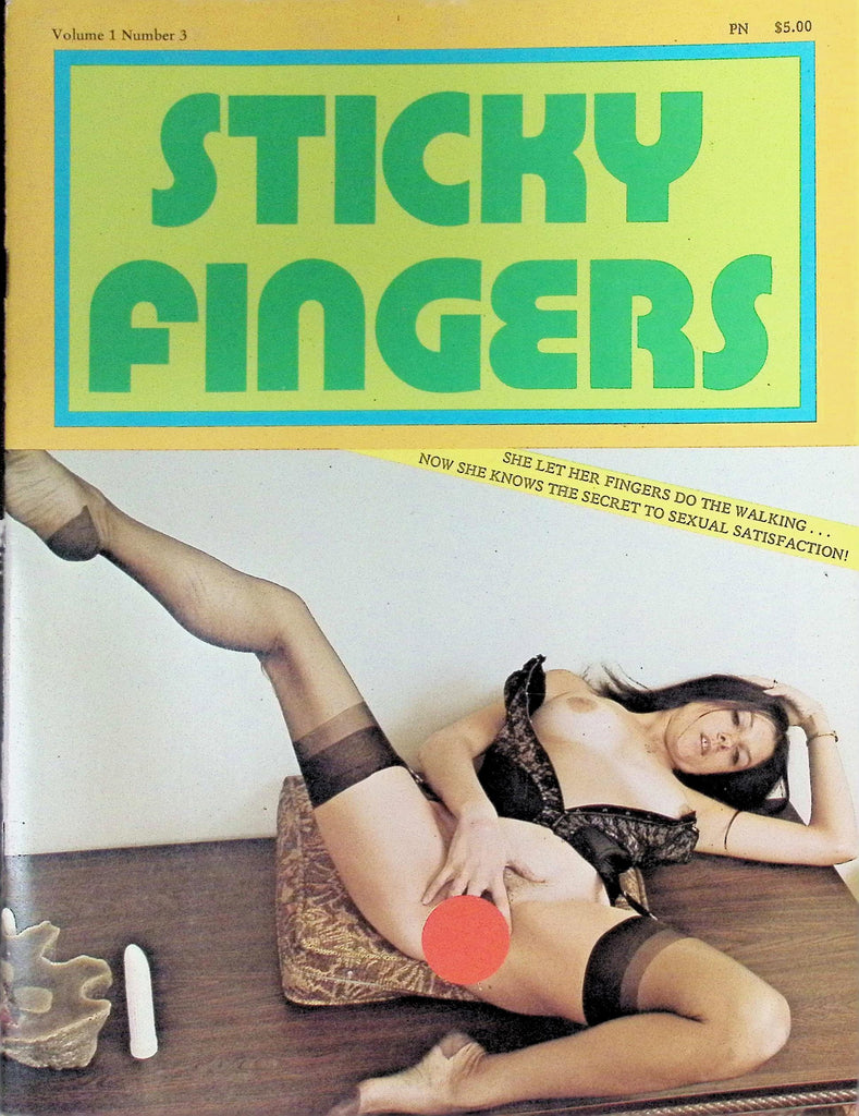 Sticky Fingers Magazine 1970S Vol 1 #3 She Let her Fingers do the Walking   091226LLP2