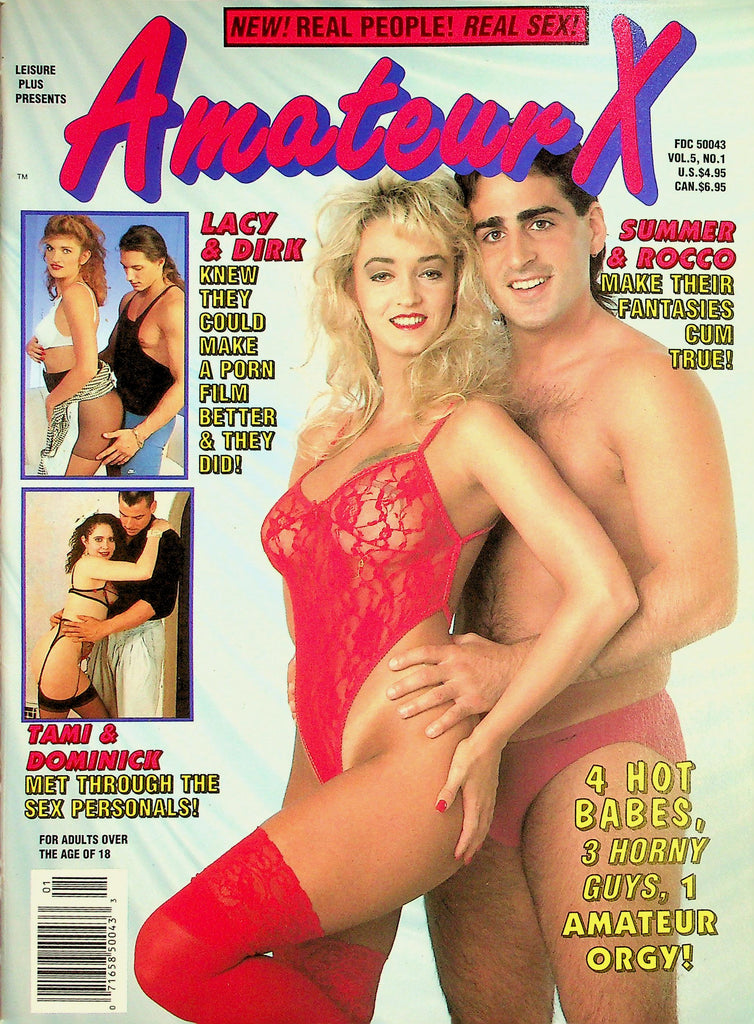 Amateur X Magazine   Summer Cummings & Rocco Sands  vol.5 #1 1992   051626lmp