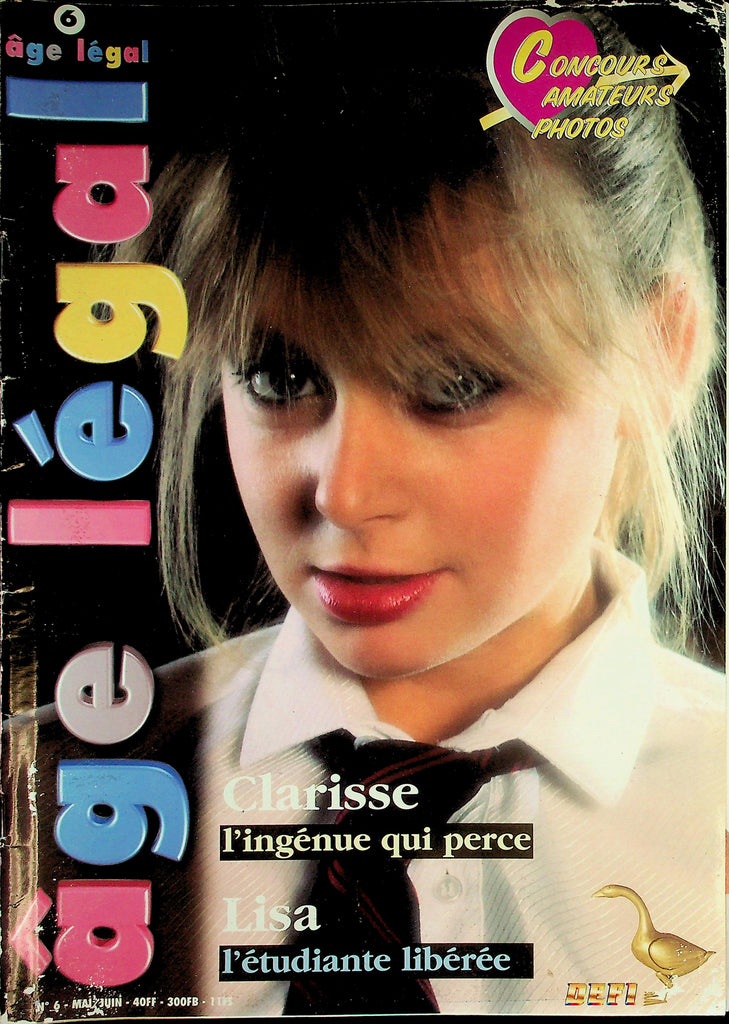Age Legal Magazine   Covergirl Clarisse  #6 1996    040826lmp