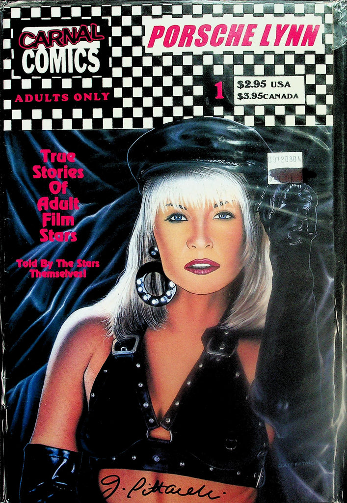 Carnal Comics  Porsche Lynn  True Stories Of Adult Film Stars - Signed by Artist  #1   111125lm-p
