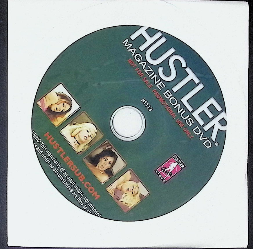 Hustler Magazine Bonus DVD #H113 4 Hour Adult DVD 121725AKDVD-C30