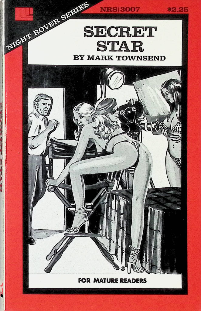 Secret Star by Mark Townsend NRS3007 1977 Night Rover Series Liverpool Dist Adult Paperback Novel-091124AMP