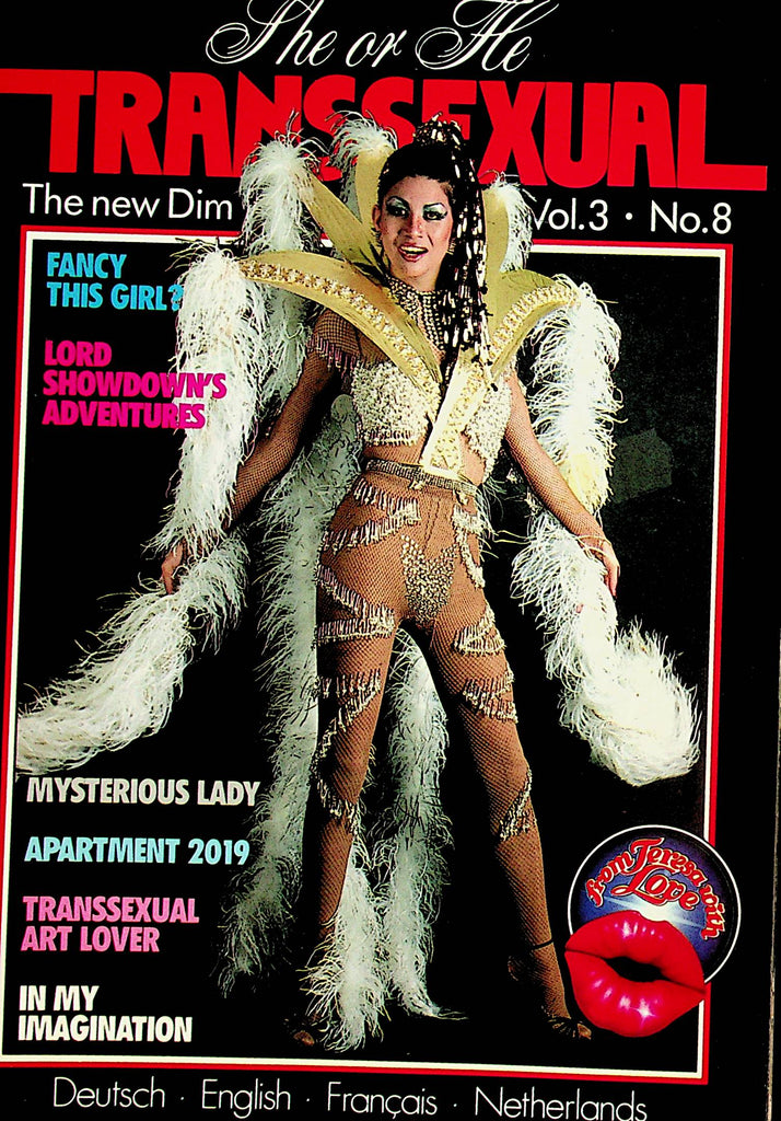 She Or He Transsexual International Digest   Lord Showdown's Adventures  vol.3 #8 1990's    121623lm-p