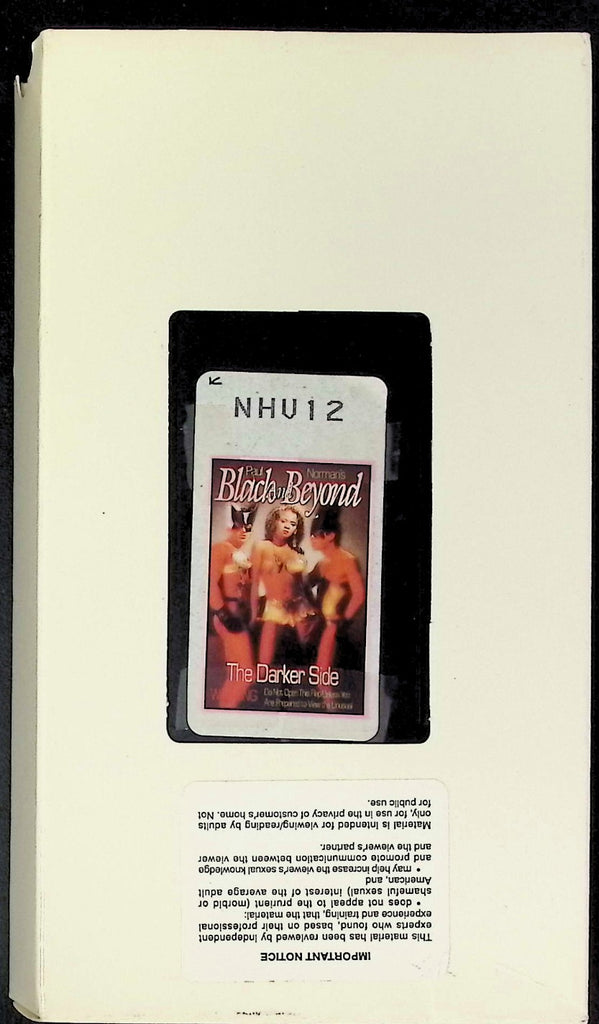 Black and Beyond: Darker Side Adult VHS Paul Norman 102425AKVHS2