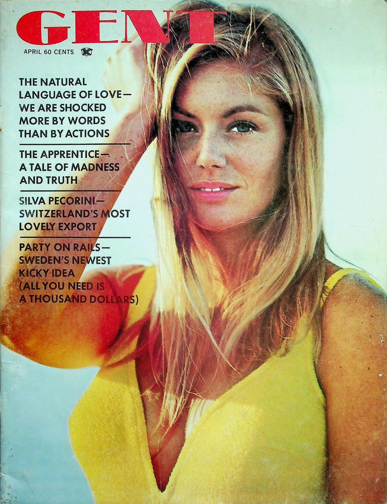Gent Magazine   Silva Pecorini Switzerland's Most Lovely Export  April 1968   010126lmp