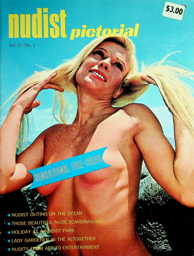 Nudist Pictorial Magazine Nudist Outing On The Ocean / Holiday At A Nudist Park vol.2 #1  1966   070926lmp-GSC