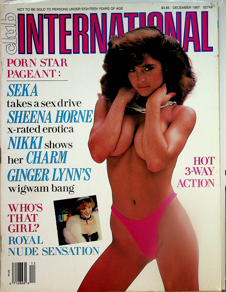 Club International Magazine Seka, Nikki Charm, Ginger Lynn and More! D –  Mr-Magazine