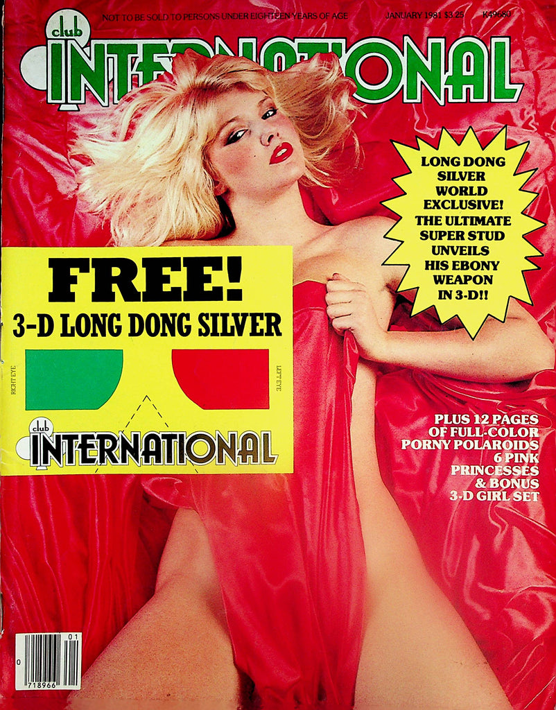Club International Magazine  Long Dong Silver World Exclusive! January 1981    Paul Raymond   020625lm-p