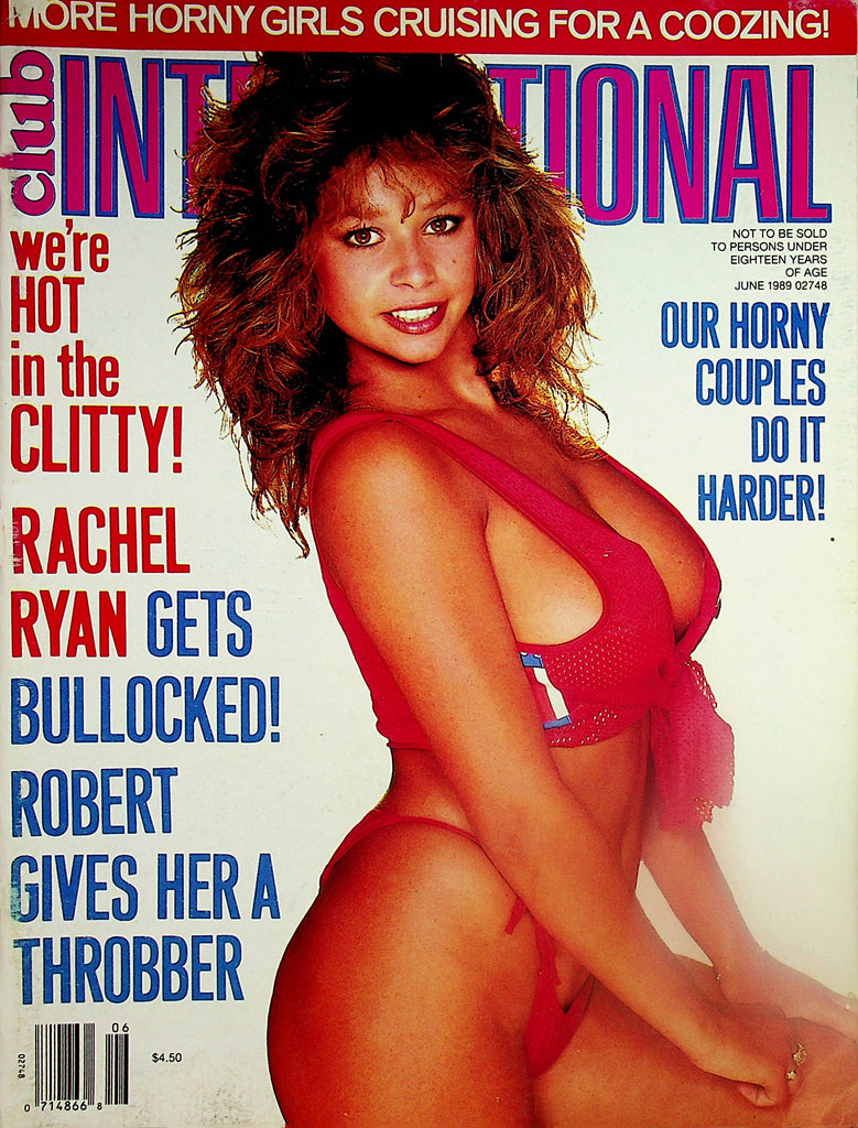 Club International Magazine  Covergirl Maria Whittaker / Rachel Ryan  June 1989   050224lm-p