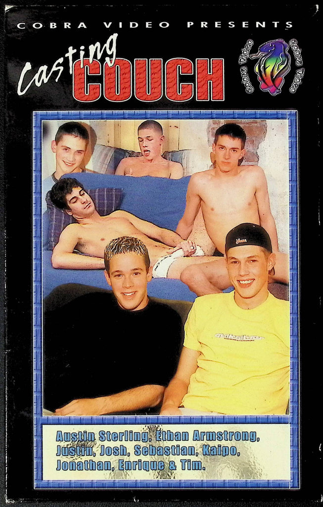 Casting Couch Cobra Video Gay VHS 2001 102324JKVHS7