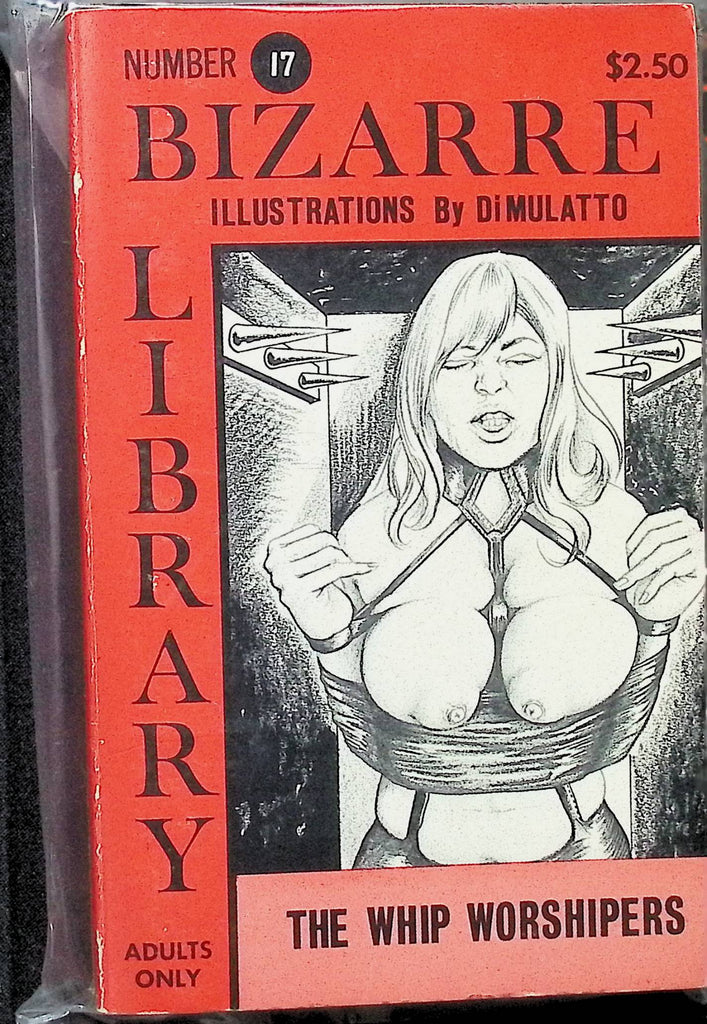 The Whip Worshipers by Larry Willington #17 1970s Bizarre Library Illustrations by Di Mulatto Star Distributors Adult Novel-042524AMP