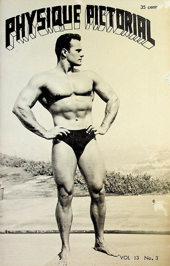 Physique Pictorial Gay Interest Digest Magazine    vol. 13 #3  August 1963    102124lm-p