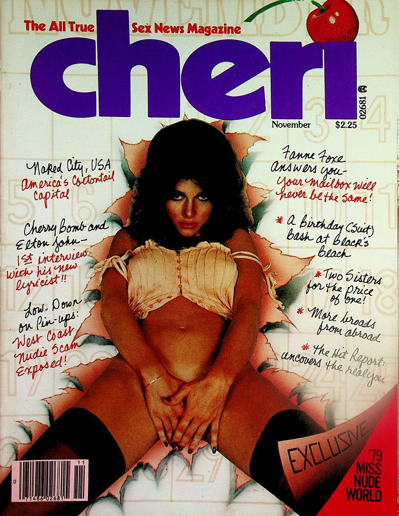 Cheri Magazine Miss Nude World / Naked City, USA November 1978 020724l –  Mr-Magazine