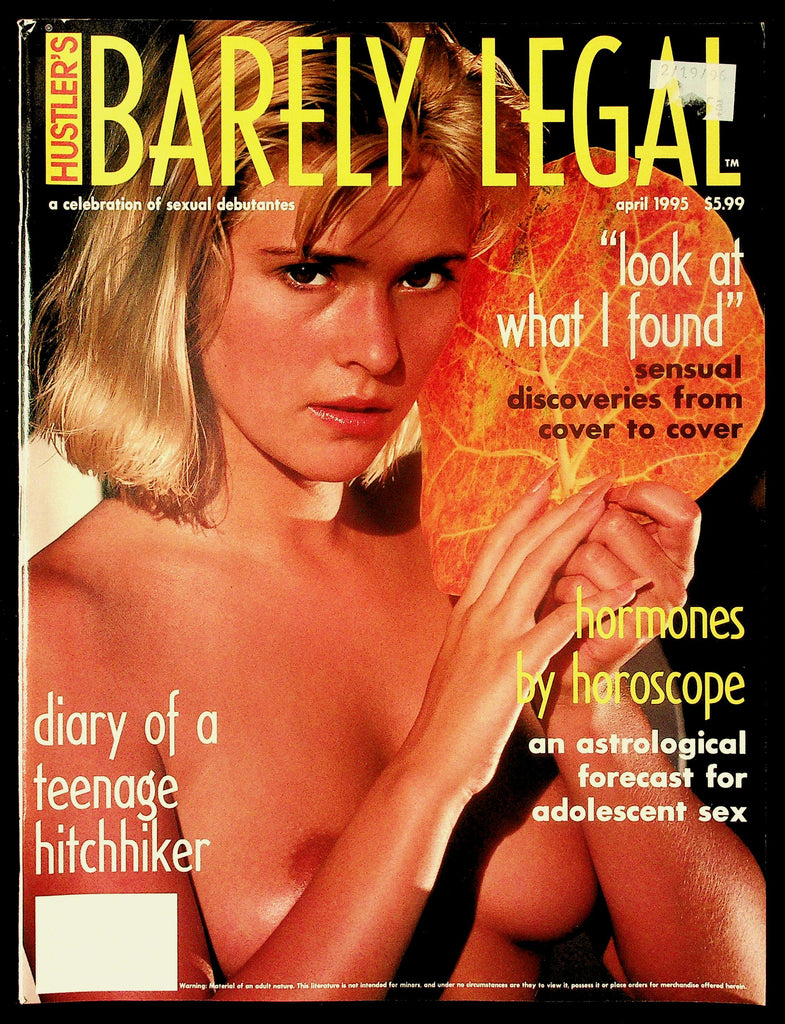 Barely Legal Adult Magazine April 1995 Look What I Found Hustler 091826HRP-81