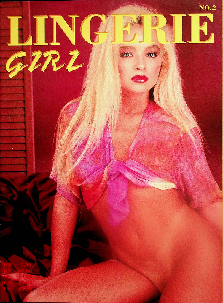 Lingerie Girl German International Magazine  #2  1990's  092425lm-p