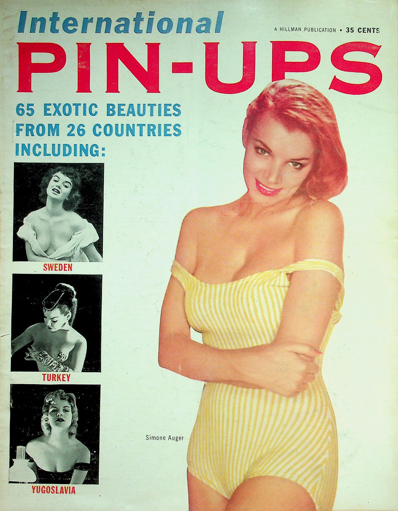 International Pin-Ups Magazine  Exotic Beauties From 26 Countries  Cover: Simone Auger   #1  1957   052026lmp-GSC