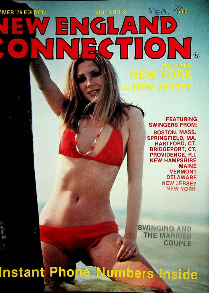 New England Connection Swingers Magazine  Swinging & The Married Couple  vol.3 #2   Summer 1979    081824lm-p