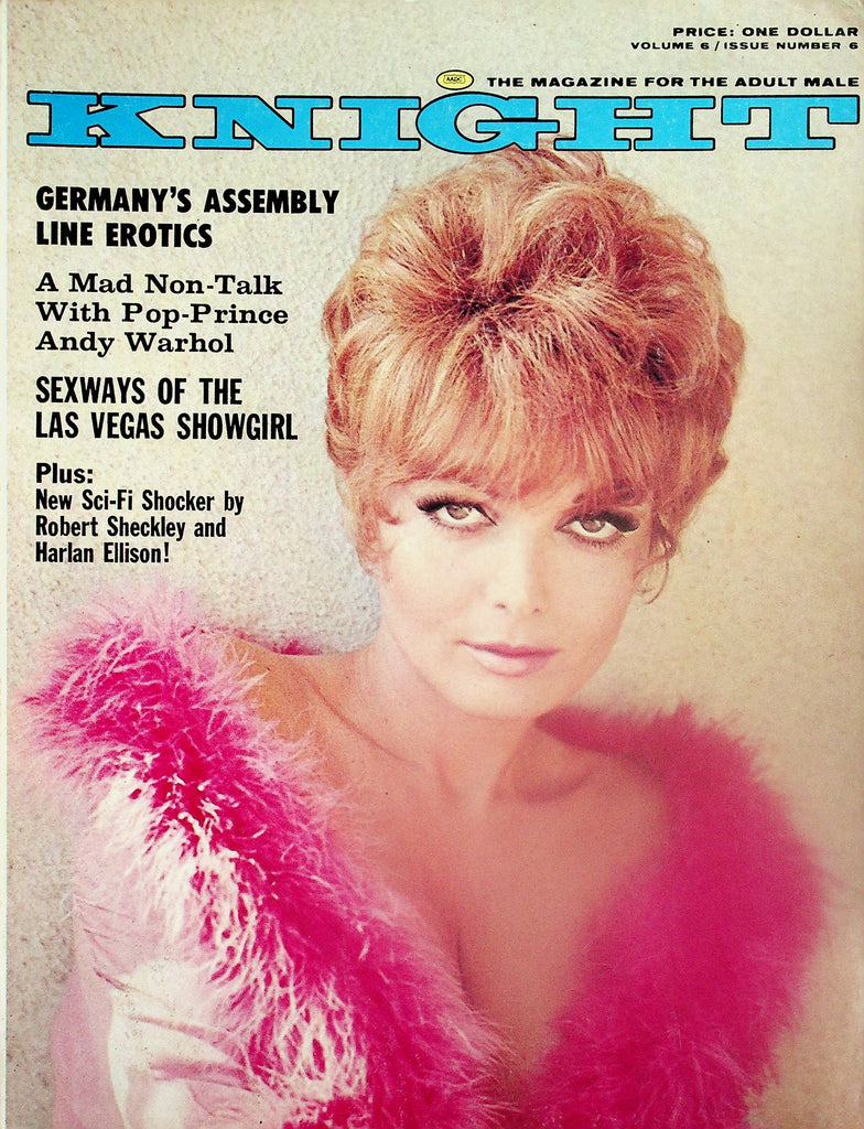 Knight Magazine  Covergirl Lisa Seagram / Sexways Of The Las Vegas Showgirl  vol.6 #6  1968    101425lm-p