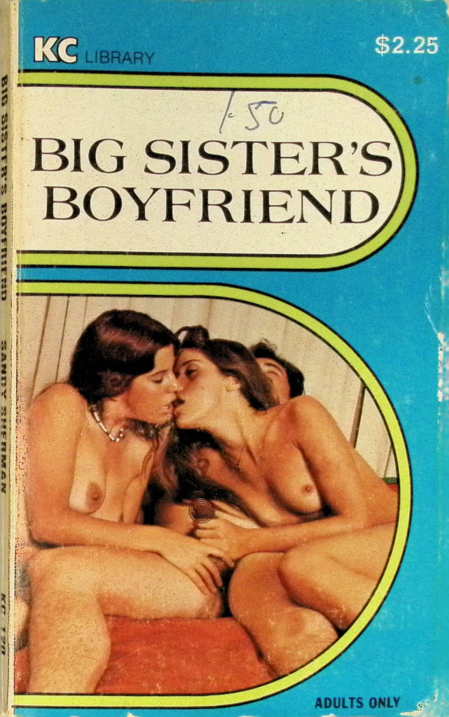 Sister's Boyfriend by Sandy Sherman KC Library 1977 Star dist Adult Paperback Novel 090325AMP