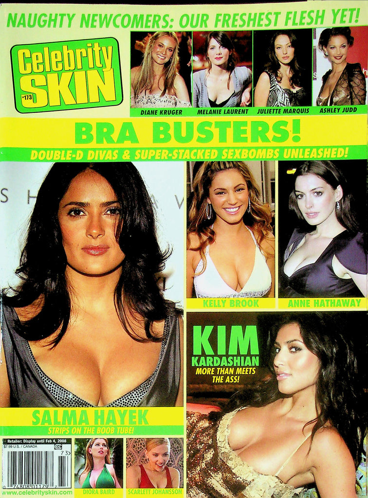 Celebrity Skin Magazine Bra Busters Ft. Salma Hayek Vol.30 No.173 061925RP-