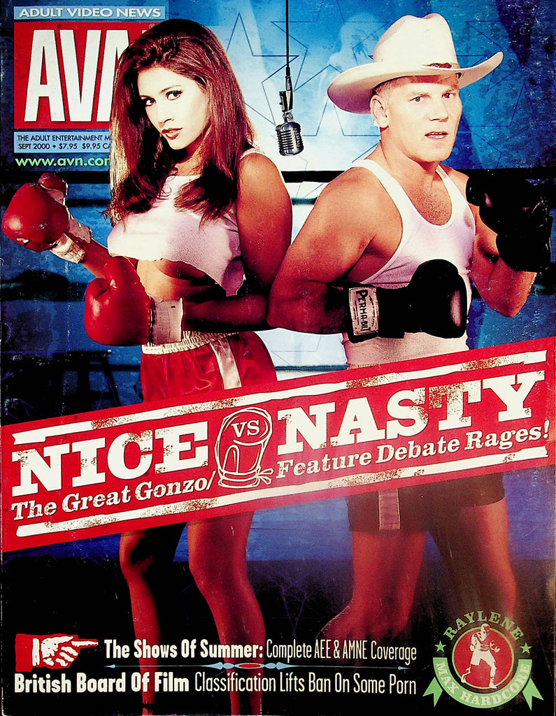 AVN Adult Video News Magazine  Raylene  / Nice vs Nasty  September 2000   061724lm-p