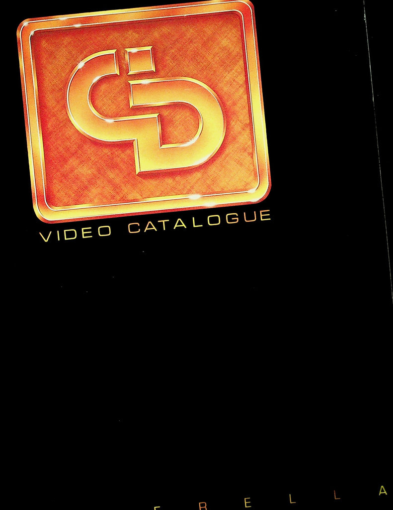 Cinderella Video Catalogue  Sue Nero, Bunny Bleu, Seka  & More!  1980's       120325lmp
