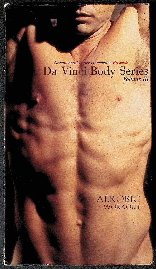 The Da Vinci Body Series Volume III Aerobic Workout Greenwood/Cooper Home Video Gay VHS 1994 102924JKVHS4