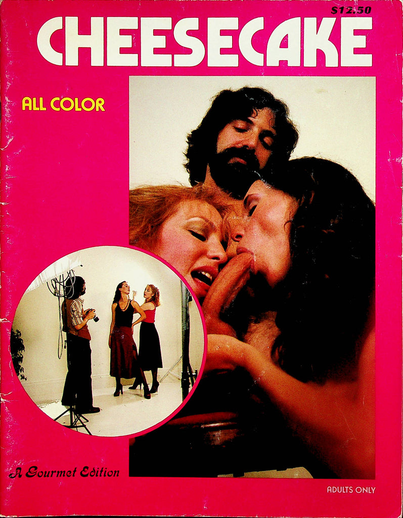 Cheesecake Magazine  Our Threesome  #1 1980's  Gourmet Editon      092823lm-p2